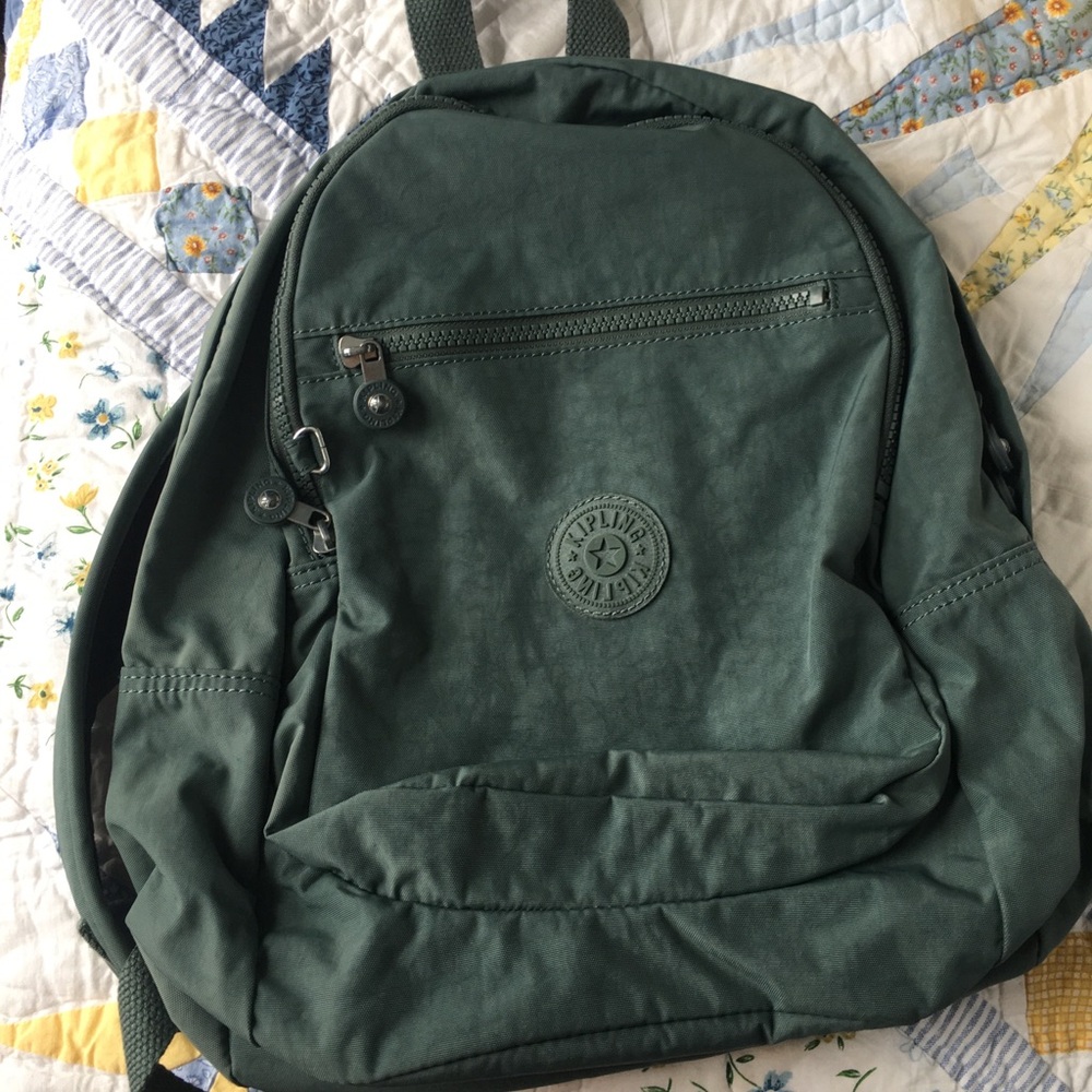Kipling Dusty Blue Backpack